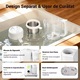 Уред за готвене на пара за бебета, Fudisenn®, 350W, 360° Загряване, 24Ч Постоянна Температура