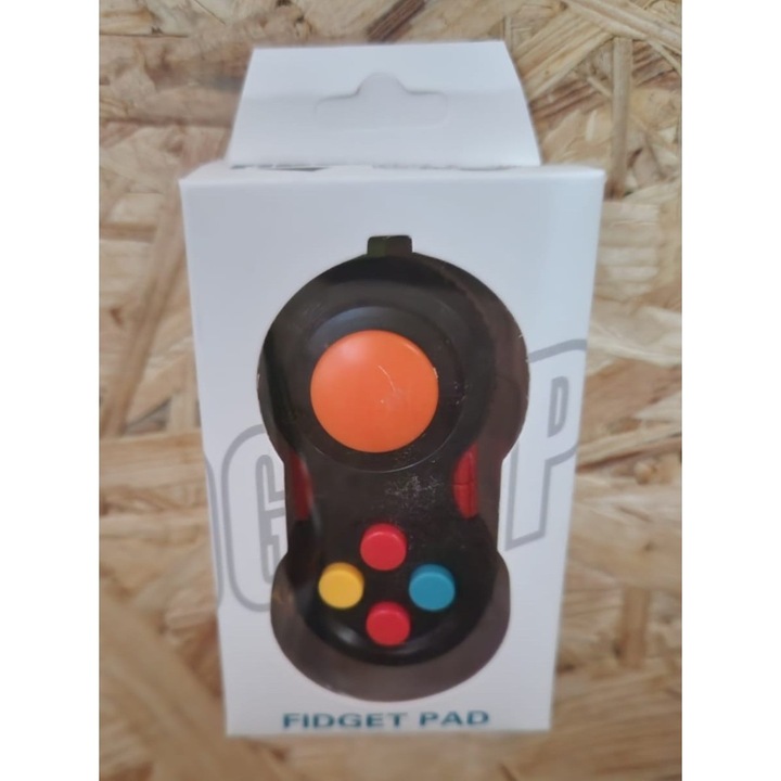 Original - Jucarie Interactiva, Southern Sky, Model Fidget Pad, Antistres, +3 Ani, Functii Multiple, 5.5 x 3.5 x 11 cm, Negru