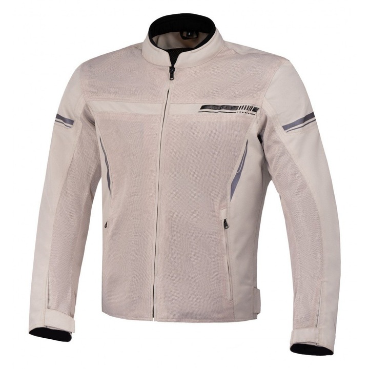 Geaca moto din textil MOTO ID MESH II GREY, 52/L