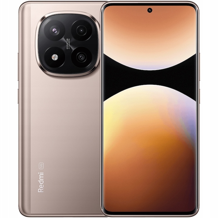 Мобилен телефон Xiaomi Redmi Note 14 Pro+, 12GB RAM, 512GB, 5G, пясъчно златист