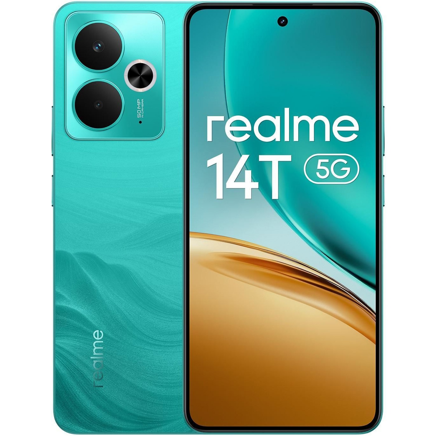 スマートフォン本体 Realme 14x 8GB 256GB Telefon mobil Realme 14x, 8GB RAM, 256GB, 5G, Peridot Green - eMAG.ro