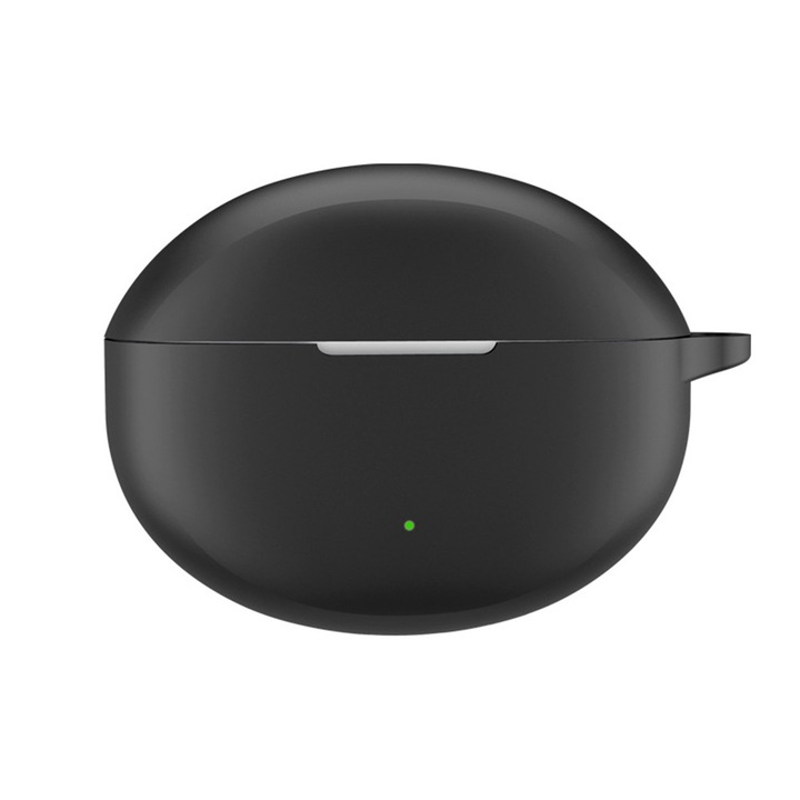 Husa de protectie pentru casti compatibila cu OnePlus Nord Buds 3 Pro, Smooth Ultrathin Material, Silicon, Negru