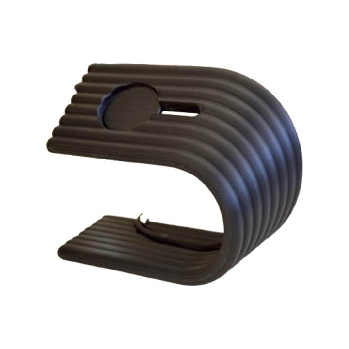 Suport de Incarcare Modern Compatibil cu Apple Watch, Negru