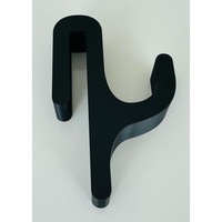 Carlig pentru Cabine de Dus – Suport Umeras, Accesorii Baie, Printat 3D din PLA, Montaj Rapid, Negru