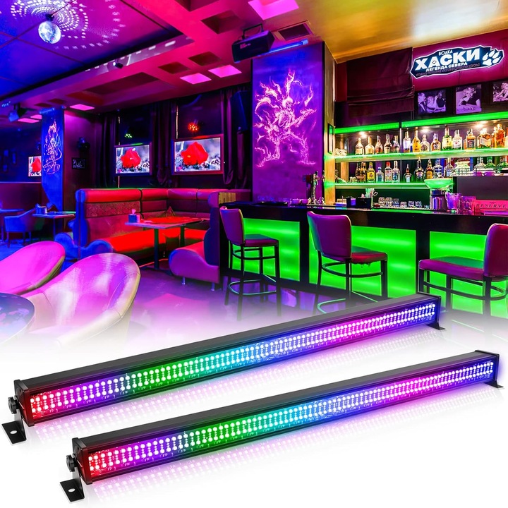 Комплект от 2 RGB LED ленти, UKing, 80W