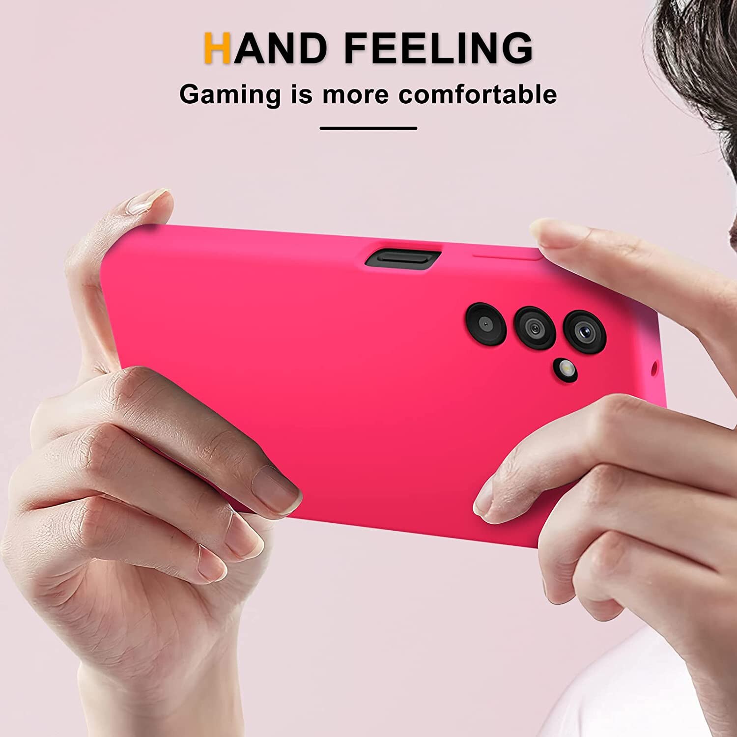 Husa pentru Samsung Galaxy S26 Plus, Joyshell, Silicon Catifelat, Interior Microfibra, Ultra Slim, Antisoc, Protectie Premium, Roz Neon