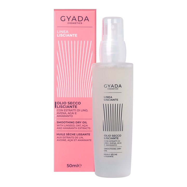 Ulei de par leave-in cu efect de netezire, 50ml – Gyada Cosmetics
