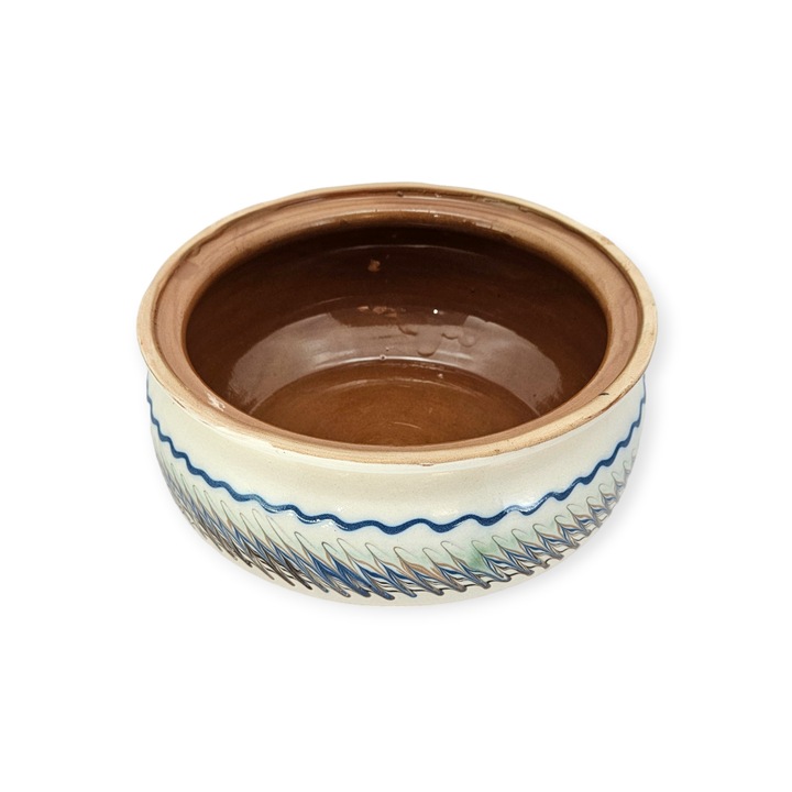 Hőálló edény, HOREZU CERAMICS, fehér, 2 literes