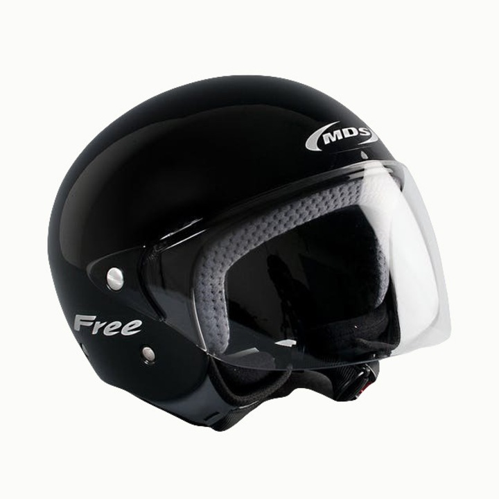 Casca moto/scuter FREE MDS E2205 MONO METAL BLACK made by AGV Italia, omologare E2205, Marimea XS