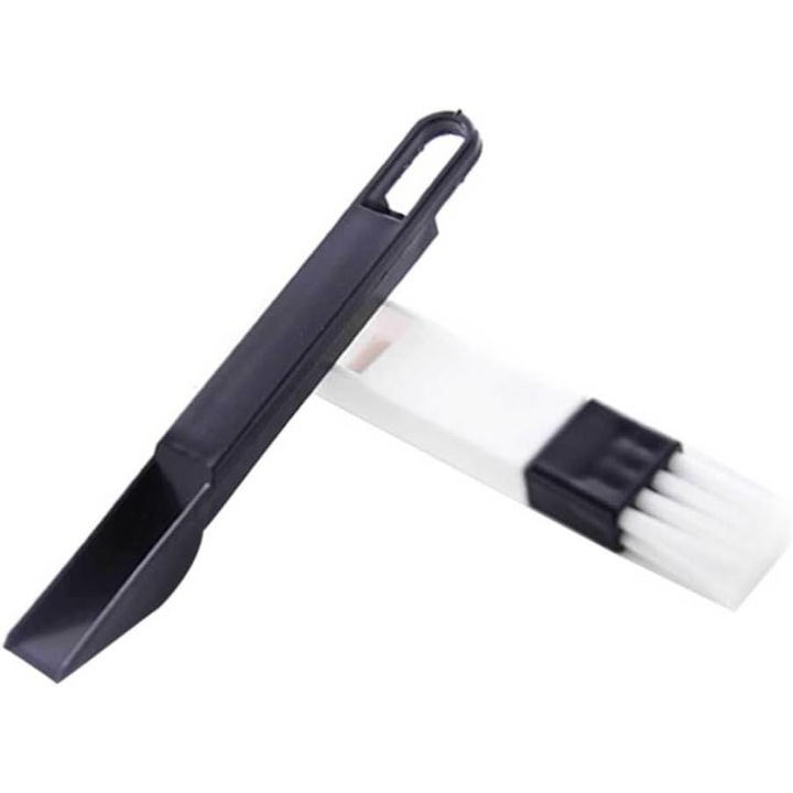 Perie de curatare Alcove 1 buc, SHEFEITE®, plastic, alb, 17x2cm, indepartare superba a petelor, nu cade usor, pentru uz casnic