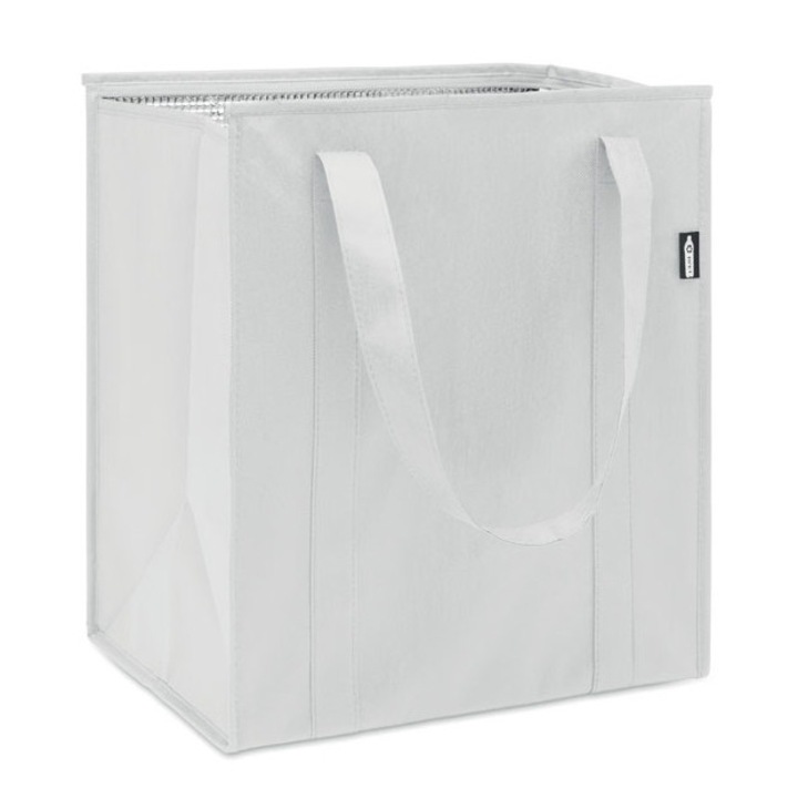 Хладилна чанта с цип 25 литра бяла