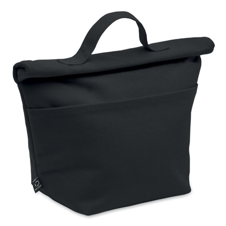 Хладилна чанта с дръжки, памучна, черна