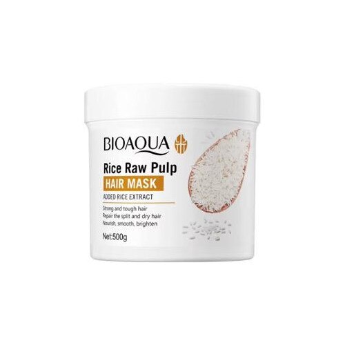 Masca de par Bioaqua cu extract de orez - eMAG.ro