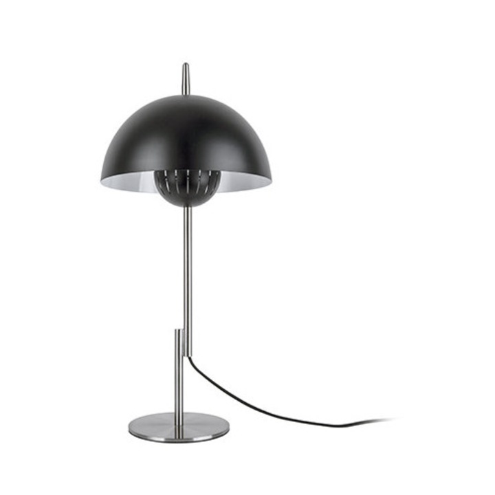 Veioza Leitmotiv SPHERE TOP, metal, 55x25cm, neagra