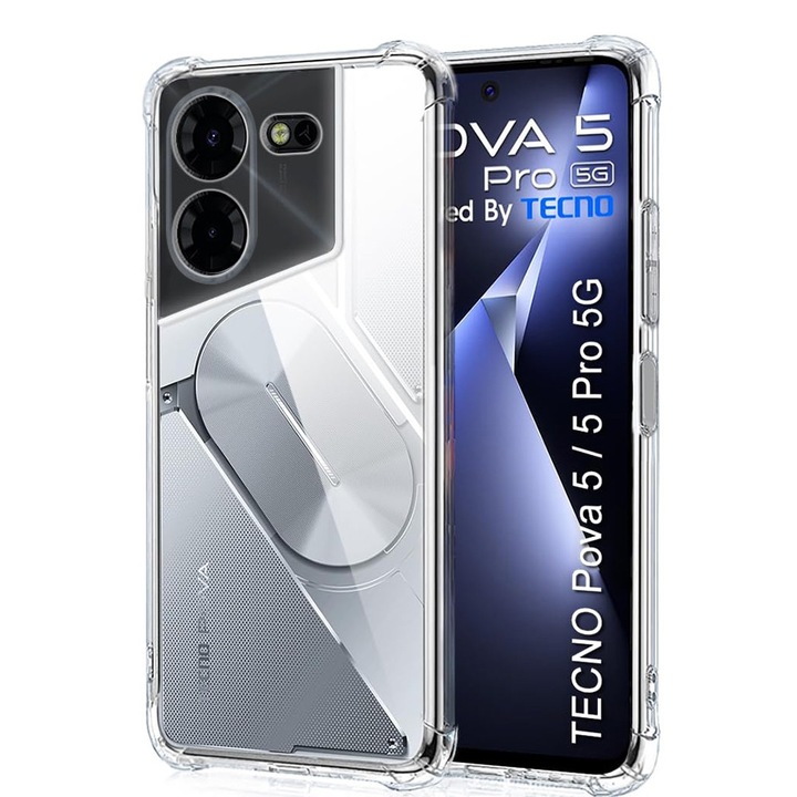 Защитен калъф за Tecno Pova 5 Pro, AIR Protect, K95, термопластичен, прозрачен