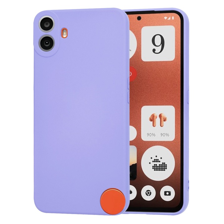 Carcasa de protectie pentru Nothing CMF Phone 1, violet