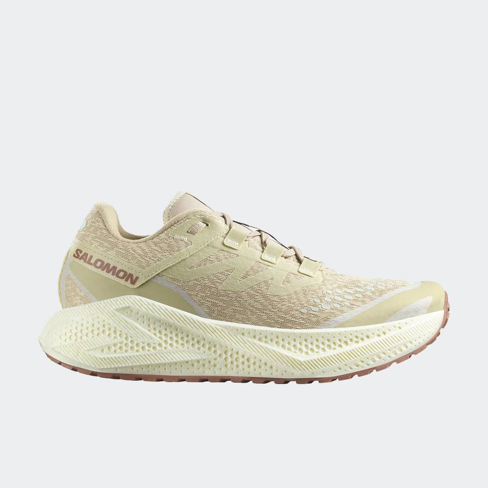 shoes running Trail - GRVL 3 GLIDE AERO Salomon GLIDE3W AERO PACHA　SALOMON - ice wren/vanilla ウォーキング・ランニングウェア