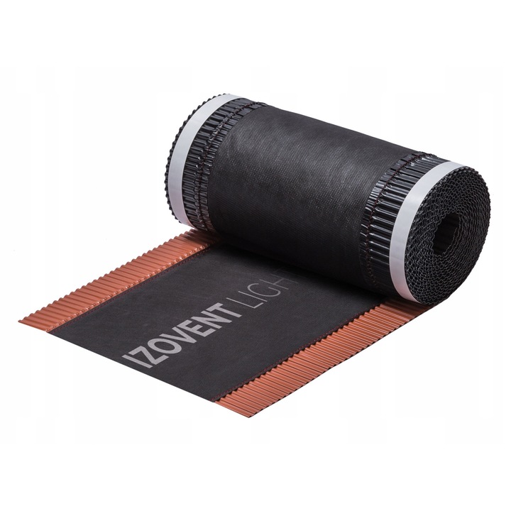 Banda etansare 4ROOF IZOVENT LIGHT 310mm x 5m, rezistenta la conditii atmosferice, montaj rapid