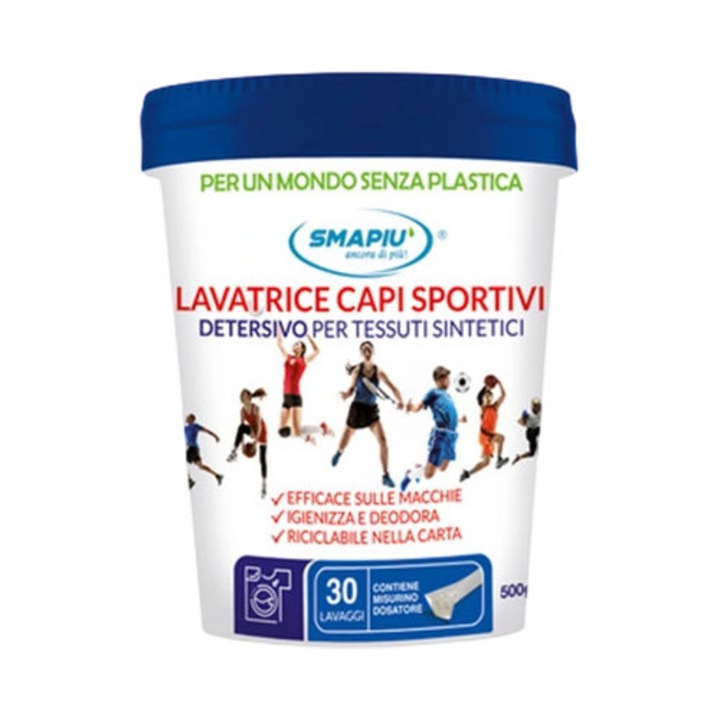 Detergent praf super concentrat pentru haine sport, Smapiu