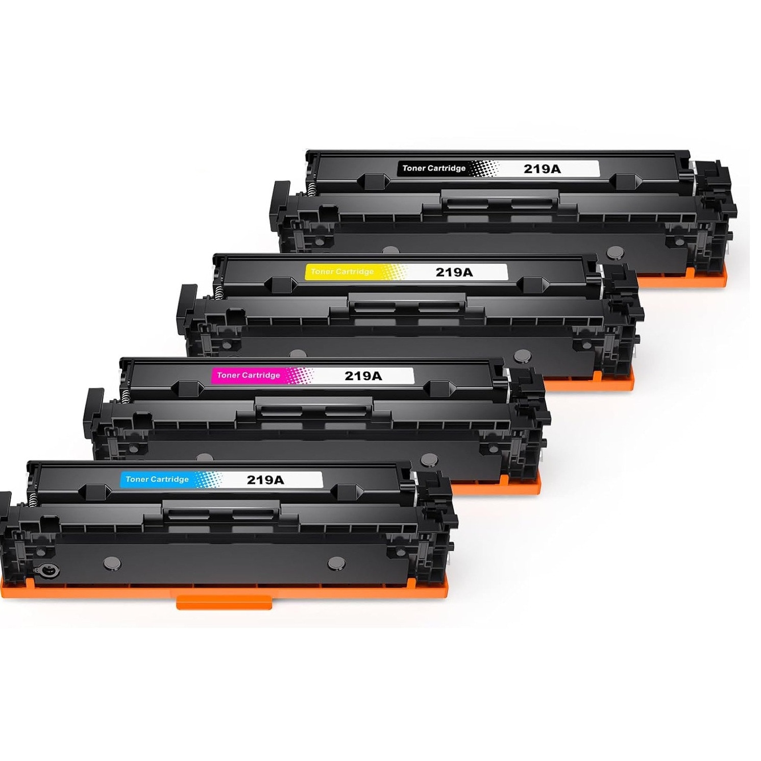 Aauot 219A Toner Compatibile W2190A/W2191A/W2192A/W2193A Per HP Color LaserJet Pro 3202dw E 3302fdw – Alta Capacità, Stampa Nitida E Affidabile - 5
