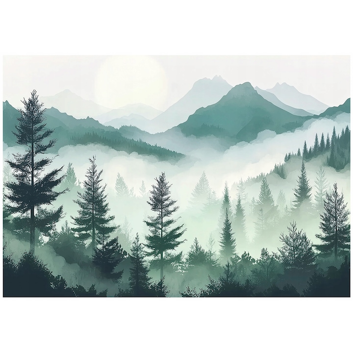 Фототапет, гора, природа, за стена, за стая, тапет, за хол, стена, декорация, 200x140 см, 15579VX4