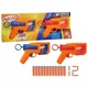 Set 2 pistoale cu proiectile din burete, Nerf: Pachet Duo din seria N