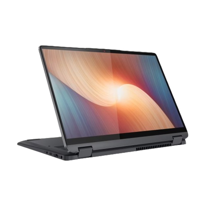 Лаптоп 2 in 1 IdeaPad Flex 5 14ALC7, 14" WUXGA, IPS, AMD Ryzen™ 7 5700U (8C / 16T, 1.8 / 4.3GHz, 4MB L2 / 8MB L3), 8GB RAM, 512GB SSD M.2, AMD Radeon™ Graphics, Windows 11 Home