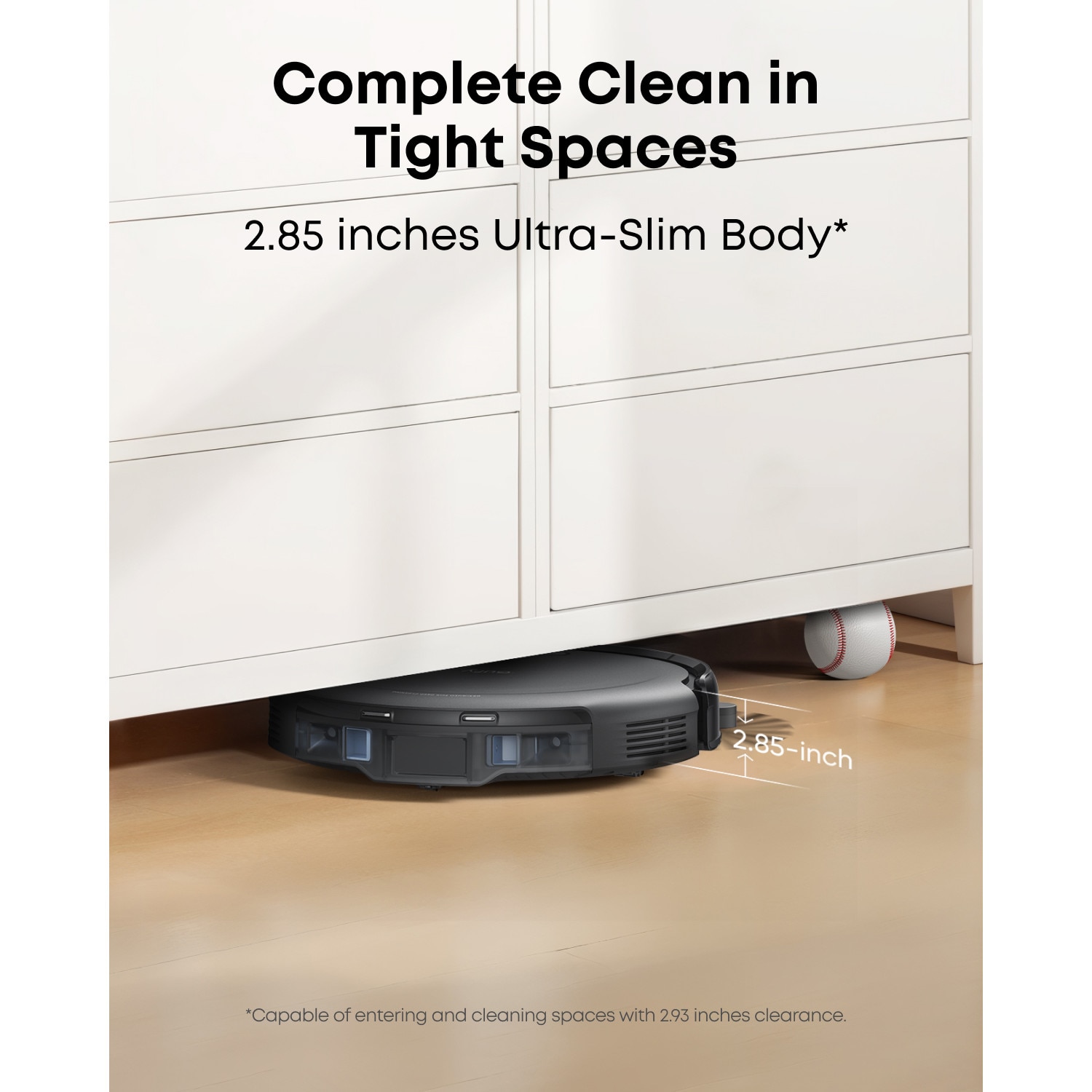 Aspirator robot eufy Robot Vacuum C10, 4000 Pa, Navigatie Lidar, Gri