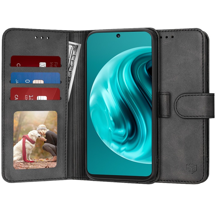 Husa telefon Diary Book Huawei nova 12i / 13i Negru