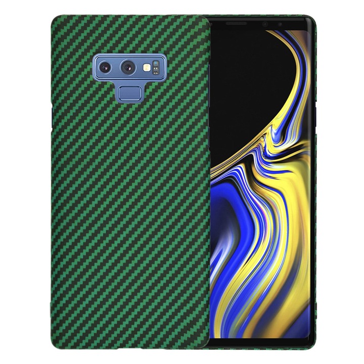 Husa Protectie pentru Samsung Galaxy Note 9, M87, Lexgard, Lucky Green