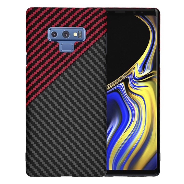 Husa Protectie pentru Samsung Galaxy Note 9, M91, Lexgard, Noble Red Vortex