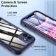 Védőtok kompatibilis Samsung Galaxy A16 4G / A16 5G / A17 5G / A17 4G-vel, Tim, Fekete