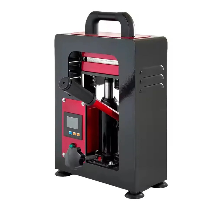 Хидравлична термопреса, 5T, 6x12 см, сензорно управление