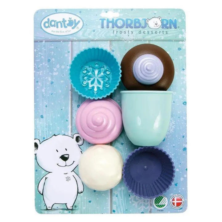 Set deserturi Thorbjorn Dantoy, multicolor, pentru bucatarii copii