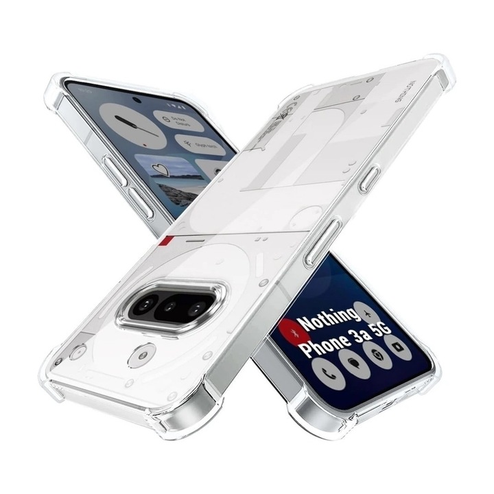 Husa protectie Antisoc Nothing Phone (3a) transparenta