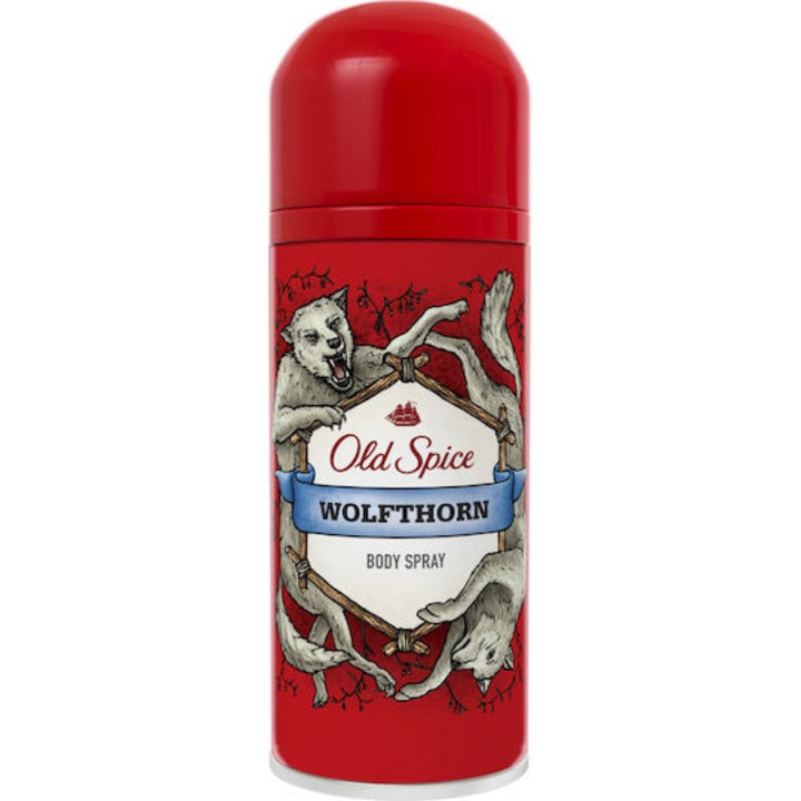 Deodorant spray Old Spice Wolfthorn, aroma intensa, 150ml
