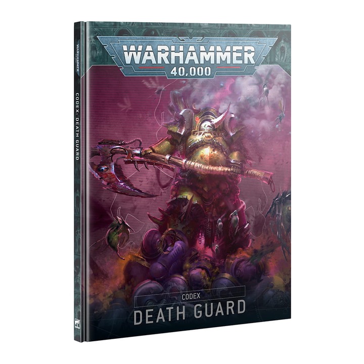 Warhammer 40000 10. kiadású játékkiegészítő, Codex: Death Guard 2025, Games Workshop, angol, többszínű