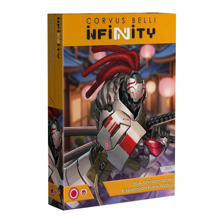 Разширение за игра Infinity, JSA Shindenbutai Expansion Pack Alpha, Corvus Belli, 3 модела за сглобяване, метал