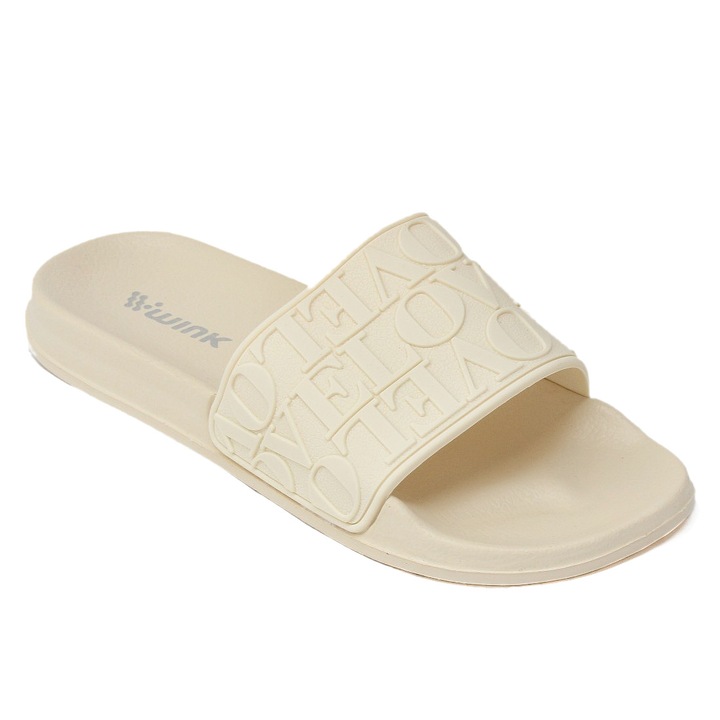 Papuci de plaja bej dama Wink SR51140-2 07583 Marimea 36