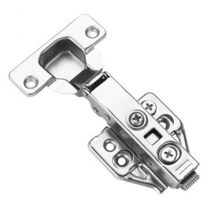 Mozgatható zsanér csillapítással, egyszerű 3D-s beállítással, lágy záródással záráskor