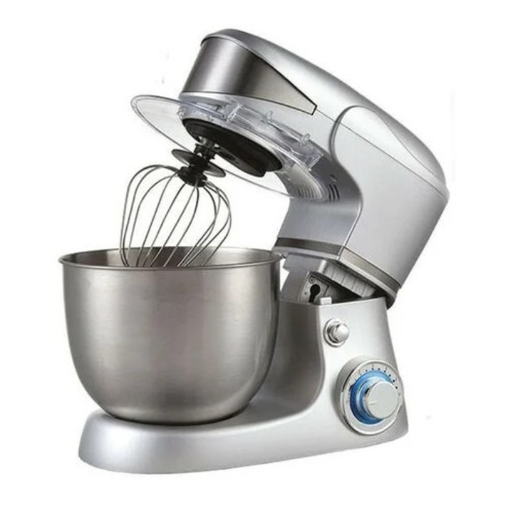 Mixer Dictrolux 1300W, Bol 6.5L din Inox, 6 Trepte de Viteza, Miscare Eliptica, Sistem de Siguranta