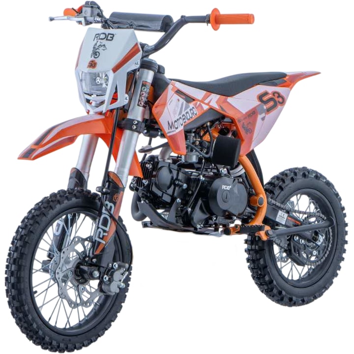 Motocross RDB-S3, Portocaliu + Negru