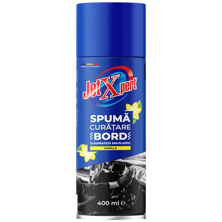 Почистваща пяна за табло JetXpert - Ванилия - 400мл