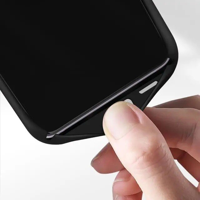 Husa protectie pentru Samsung S21 FE Liquid Silicone Negru