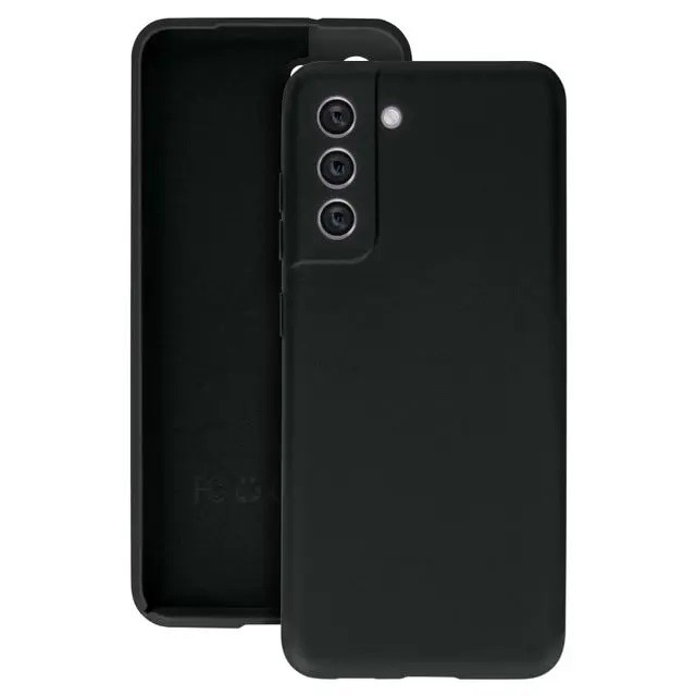 Husa protectie pentru Samsung S21 FE Liquid Silicone Negru