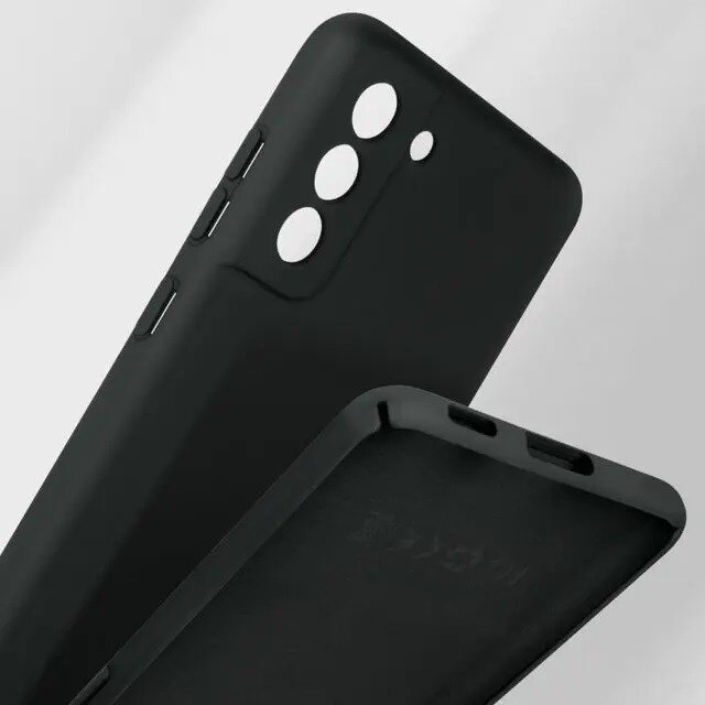 Husa protectie pentru Samsung S21 FE Liquid Silicone Negru