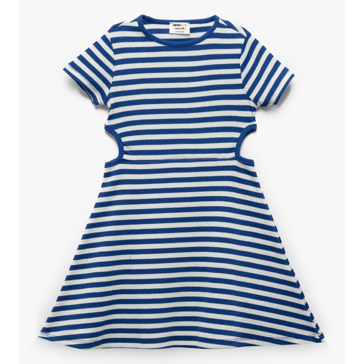 Rochie fete, Koton, Poliester/Bumbac, Bleumarin, Bleumarin