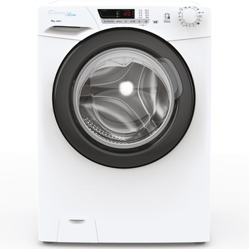 Masina de spalat rufe Candy Ultra HCU2102DWB4/1-S, 10 kg, 1200 RPM, 16programe, Display Digital, Mix Power Systems, Clasa B, Alb