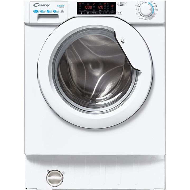 Candy CBDO485TWME/1-S beépíthető mosógép szárítógéppel, 8/5 kg, 1400 RPM, Inverter motor, Mix Power System, A energiaosztály