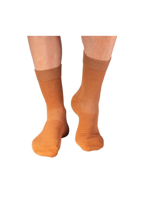 Чорапи за диабетици с ниска компресия, Кафяво капучино